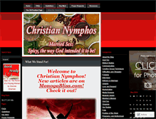 Tablet Screenshot of christiannymphos.org